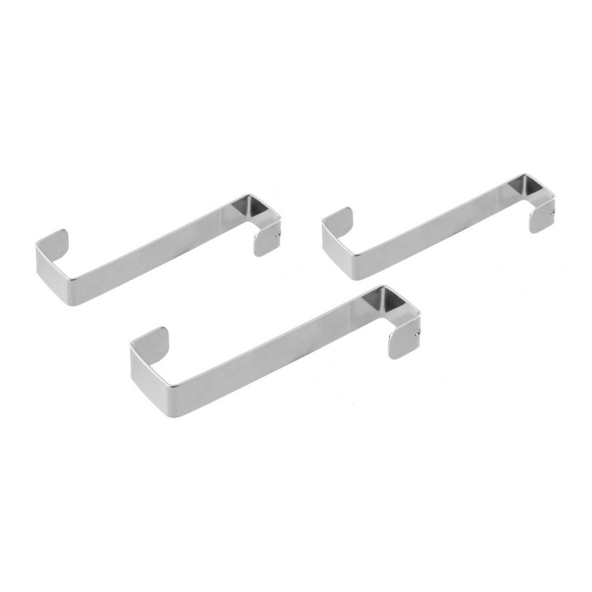 Lot de 3 crochets pour porte et placard Fackelmann Tecno - Image 1