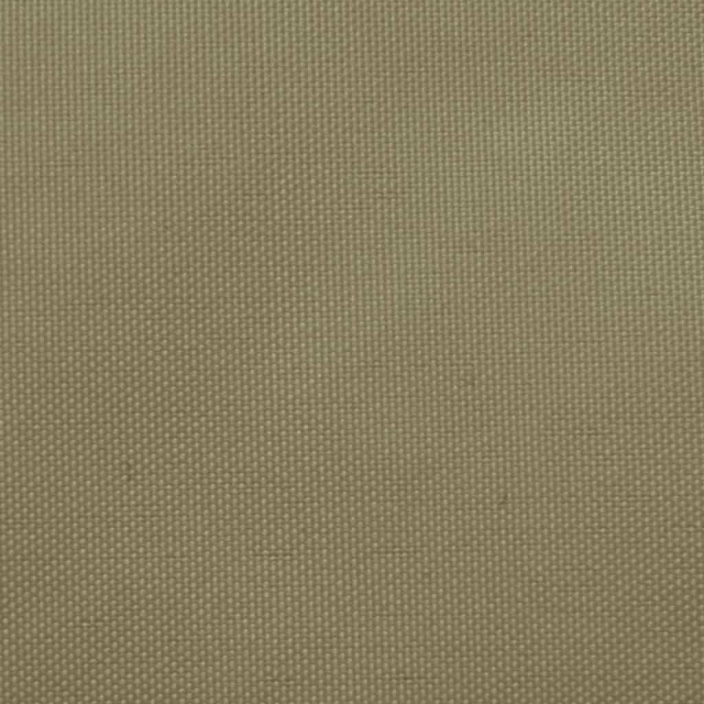 Helloshop26 - Voile toile d'ombrage parasoltissu oxford triangulaire 4 x 4 x 4 m beige - Imagen 3