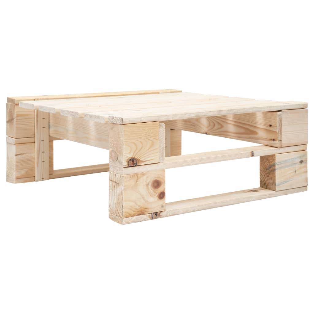 Helloshop26 - Salon de jardin meuble d'extérieur ensemble de mobilier palette 6 pièces avec coussins bois de pin imprégné - Imagen 3