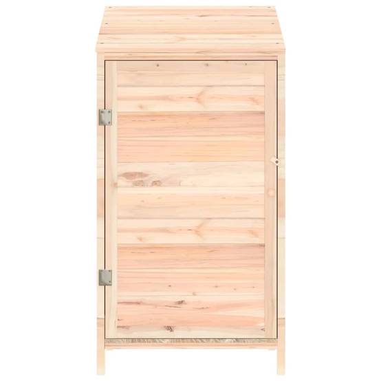 Abri de jardin 0.29m² - Cabane de jardin - Remise de jardin 55x52x112 cm Bois de sapin solide MAISON CHIC - Image 3