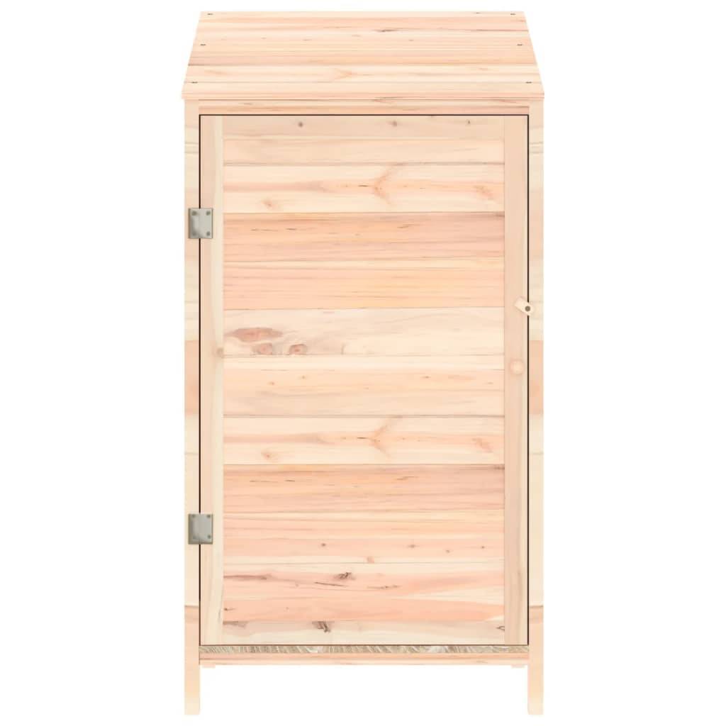Abri de jardin 0.29m² - Cabane de jardin - Remise de jardin 55x52x112 cm Bois de sapin solide MAISON CHIC - Image 3
