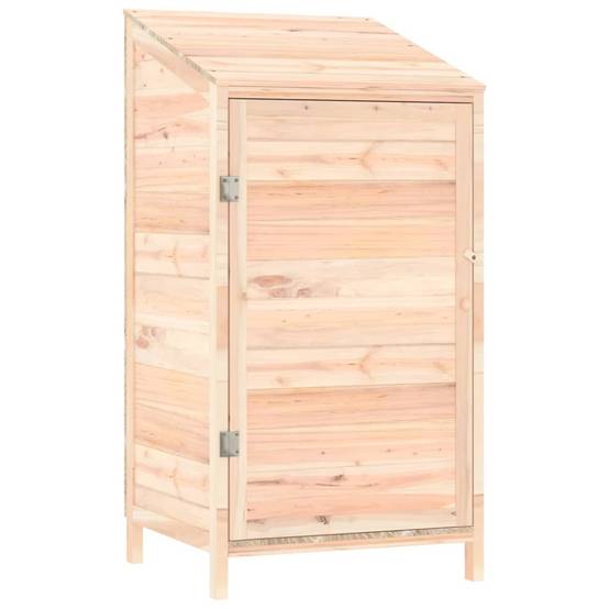 Abri de jardin 0.29m² - Cabane de jardin - Remise de jardin 55x52x112 cm Bois de sapin solide MAISON CHIC - Image 1