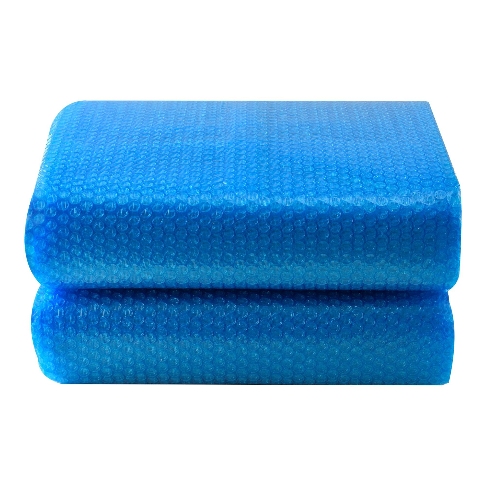 Helloshop26 - Bâche solaire de piscine ronde diamètre 366 cm polyéthylène bleu - Imagen 4