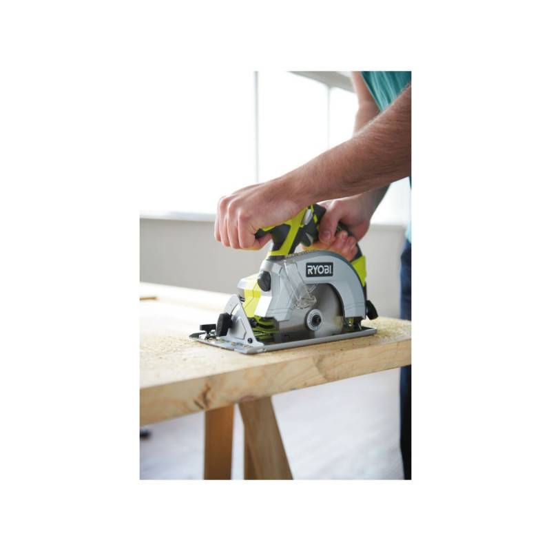 Ryobi - Pack RYOBI - Scie circulaire RWSL1801M - 18V One+ - diamètre 150 mm sans batterie ni chargeur - Lame ultra fine CSB150A1 - Image 2