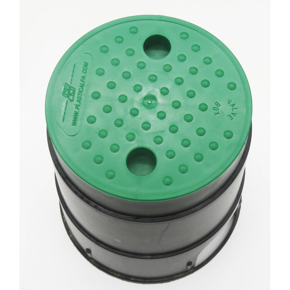 Regard pour vanne d'arrosage, forme rond de 21 cm de base et hauteur 23 cm. - Image 5