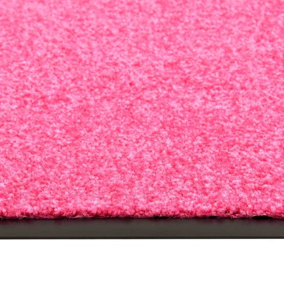 Long Paillasson Rose Lavable Polyamide Anti-salissures pour Couloir d'Entrée 60x180 cm – ComfortXL Outdoor Living - Image 5