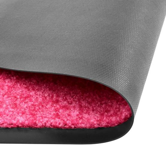 Long Paillasson Rose Lavable Polyamide Anti-salissures pour Couloir d'Entrée 60x180 cm – ComfortXL Outdoor Living - Image 2