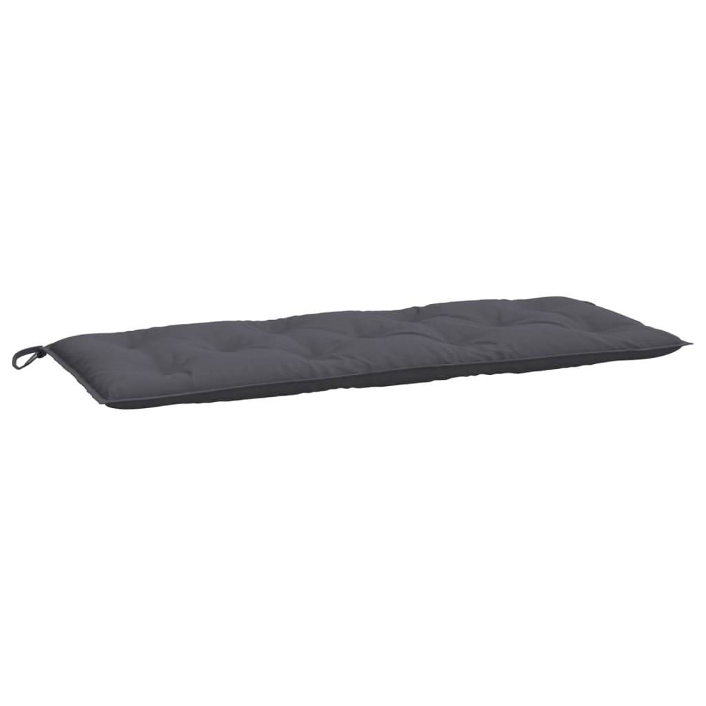 Grand Coussin pour Banc Tissu Oxford Confortable pour Salon de Jardin Anthracite 120x50x7 cm – ComfortXL Outdoor Living - Image 2