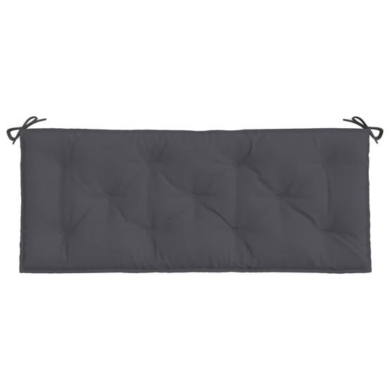 Grand Coussin pour Banc Tissu Oxford Confortable pour Salon de Jardin Anthracite 120x50x7 cm – ComfortXL Outdoor Living - Image 4