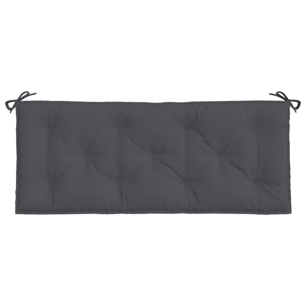 Grand Coussin pour Banc Tissu Oxford Confortable pour Salon de Jardin Anthracite 120x50x7 cm – ComfortXL Outdoor Living - Image 4