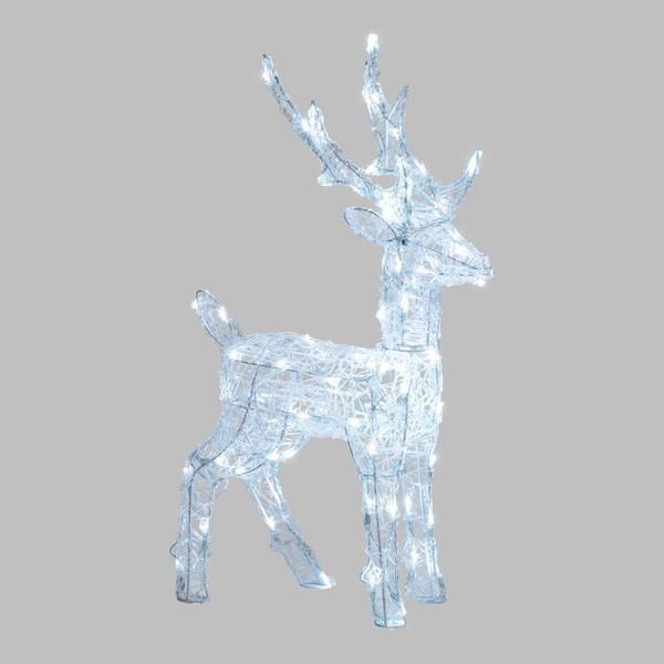 Lotti - Renne lumineux 3D H65cm 80 LED blanc froid 8 modes animation IP44 SMART Connect  Lotti - Imagen 8