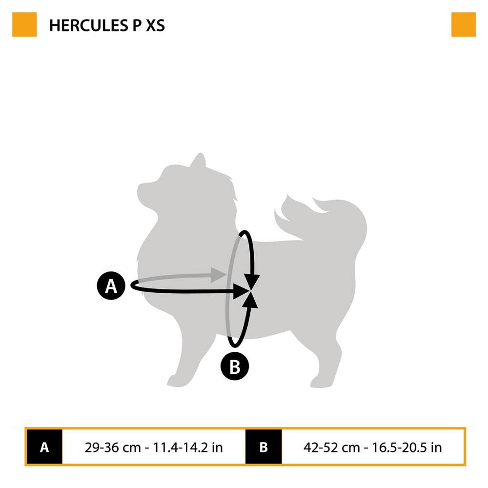 Ferplast - Harnais pour Chiens HERCULES EXTRA SMALL, Rembourré, Résistant, Anti-griffures, Visible dans l'Obscurité, avec Poignée - Imagen 2