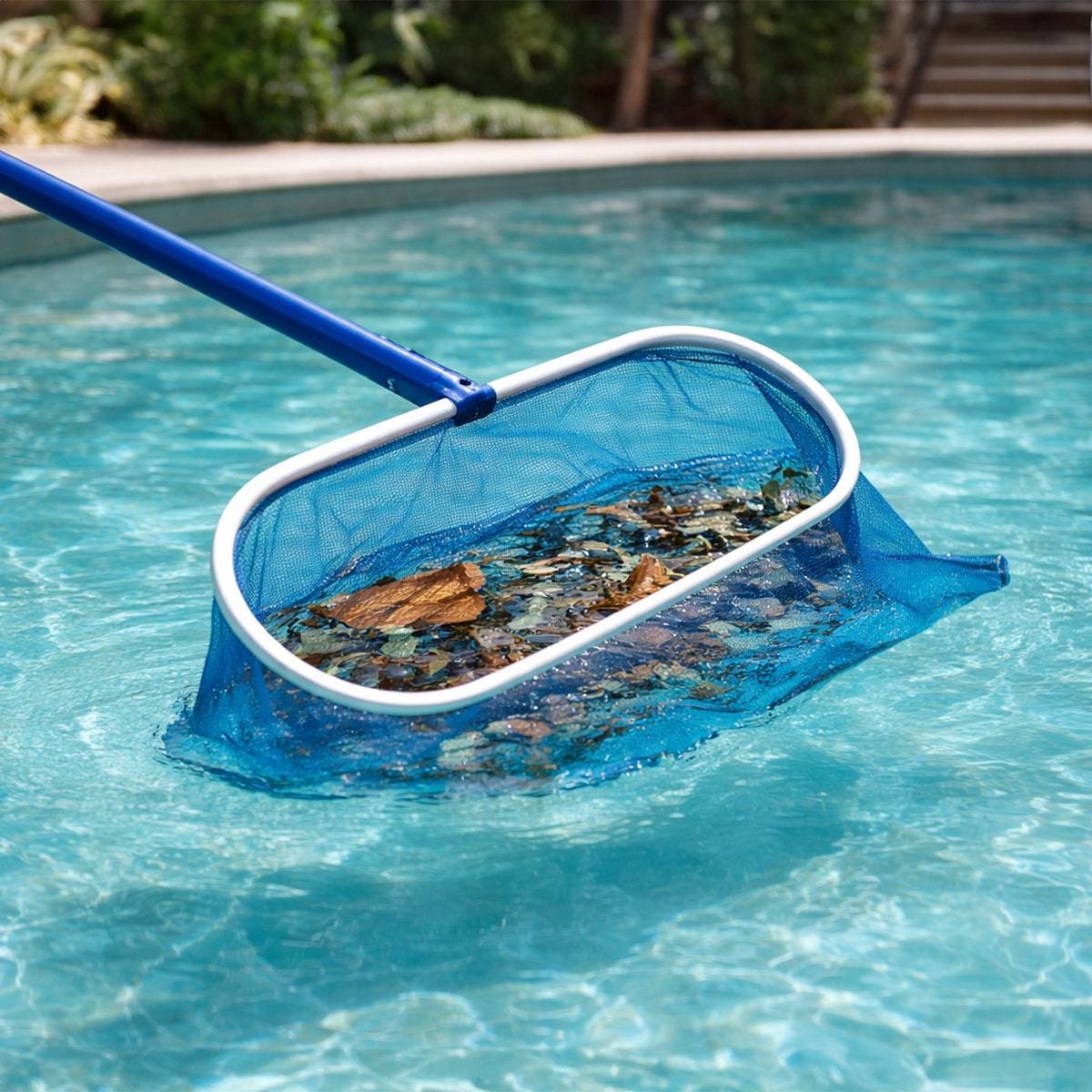 Trigano Jardin - Epuisette Fond Piscine Deluxe cadre aluminium
