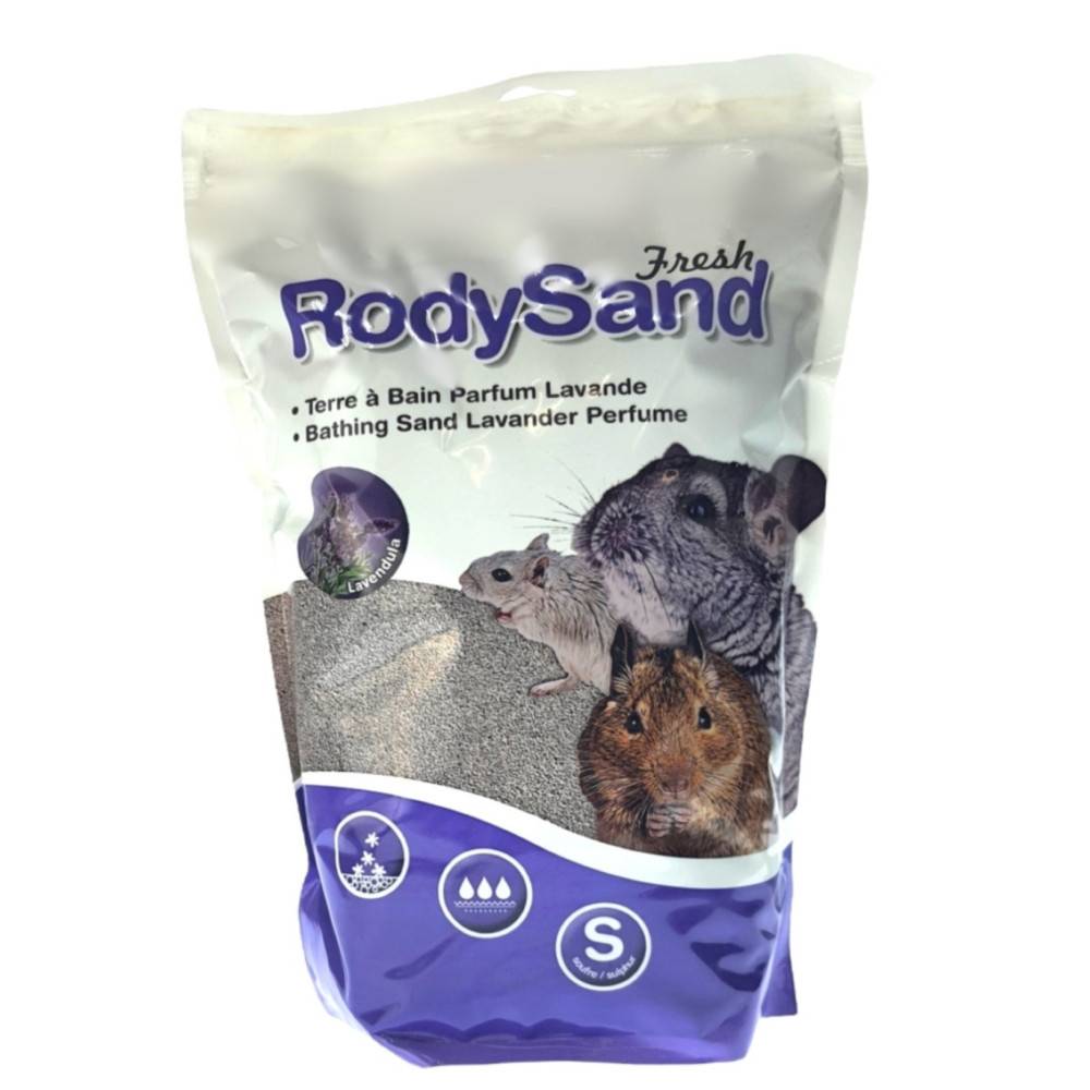 Terre de bain lavande pour chinchilla 1.7 kg - Imagen 1