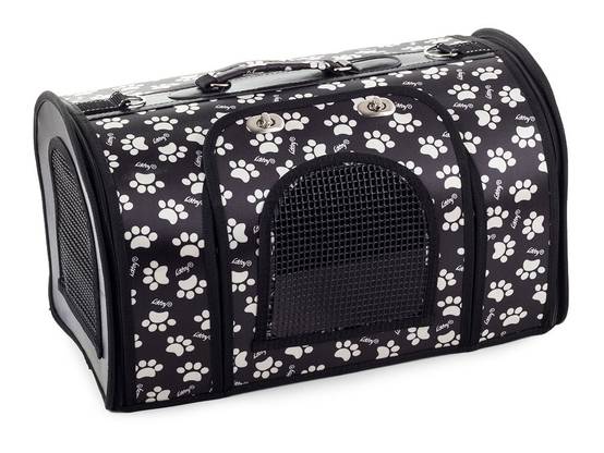 Sac de transport pour chien et chat 49cm noir - Image 3