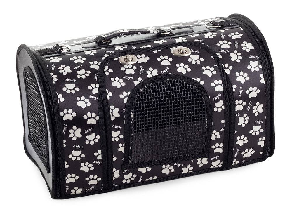 Sac de transport pour chien et chat 49cm noir - Image 3