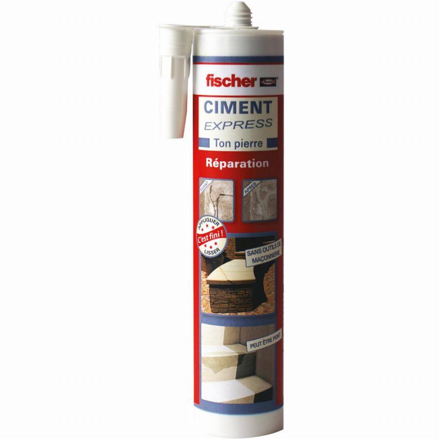 Fischer - Cartouche ciment express FISCHER Ton pierre 310 ml - 522688 - Image 3