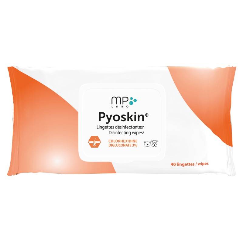 Pyoskin Wipes - Lingettes désinfectantes - MP Labo 20 lingettes - Image 4