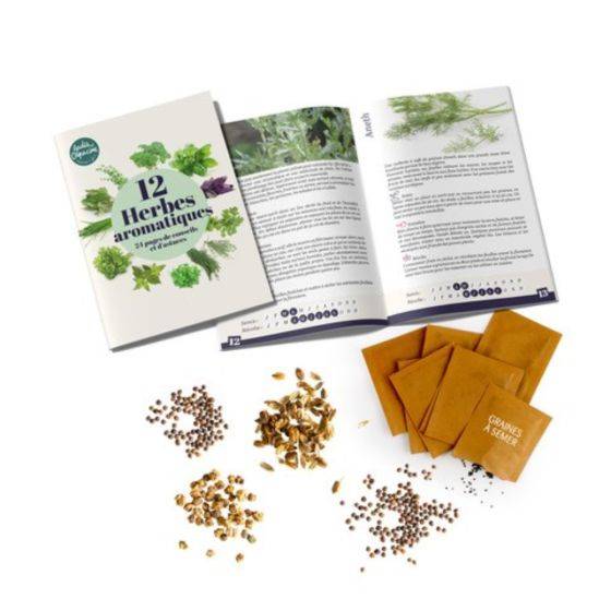 Radis et Capucine - Radis et Capucine - Enveloppe 12 sachets - Aromates à semer - Imagen 4
