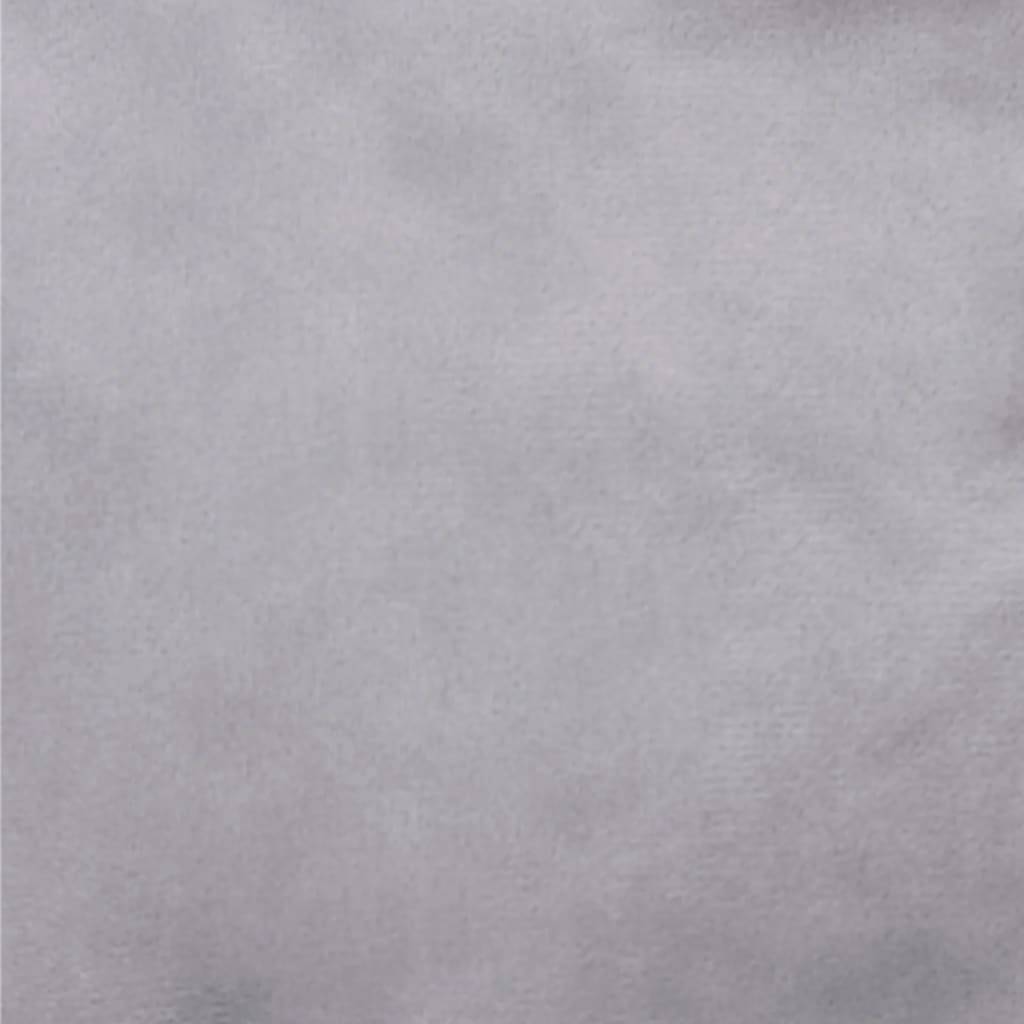 Vidaxl - Lit chiens Noir et gris 99x89x21 cm Peluche et similicuir vidaXL 171256 - Imagen 7
