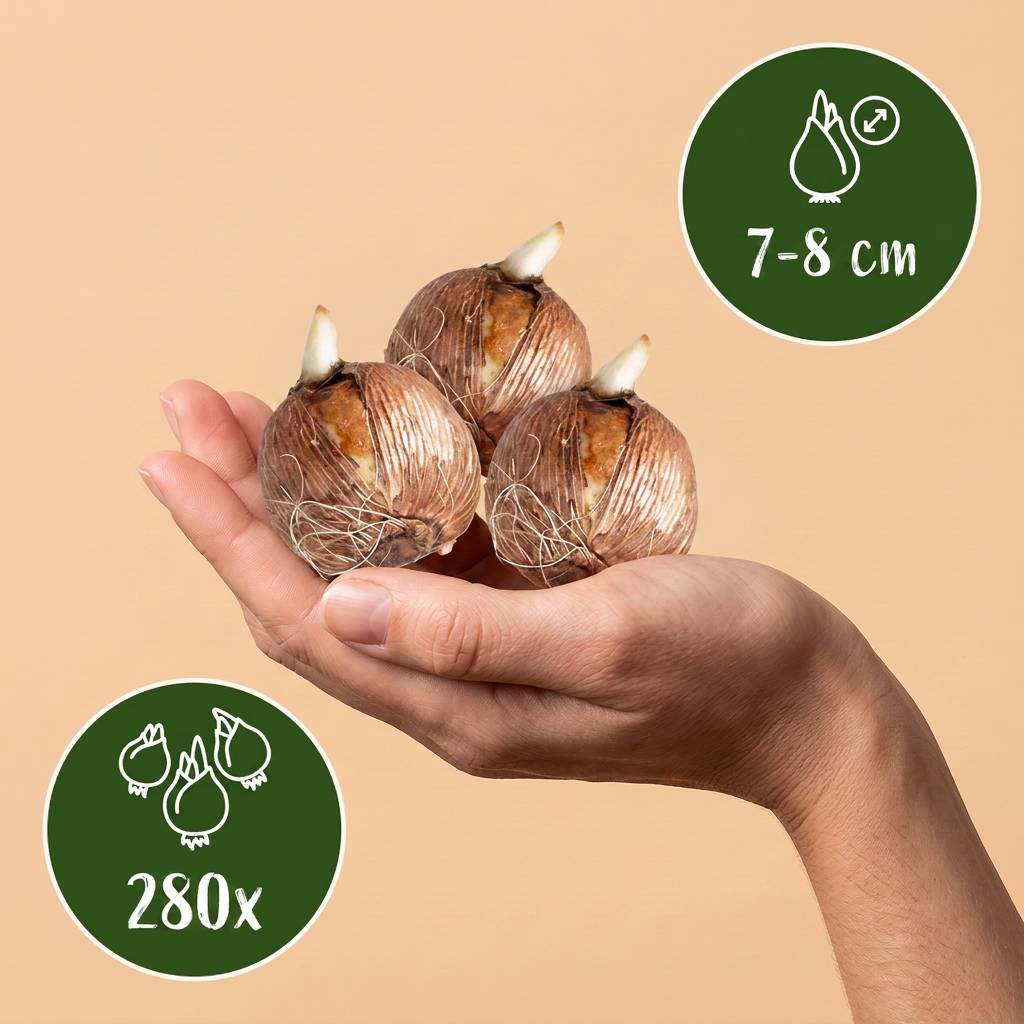 La Green Touch - Crocus en mélange - 280 bulbes - Image 3