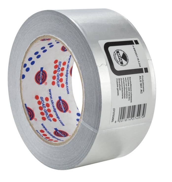 Ruban adhésif aluminium 50mmx50m - EUROCEL - 070111361 - Image 1
