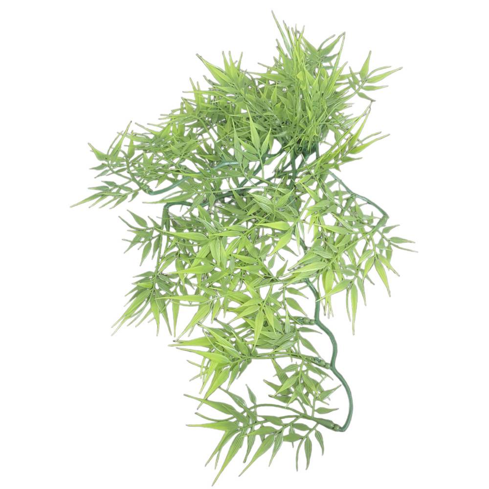 Plante en plastique feuilles de bambou d'environs 46 cm. - Imagen 1