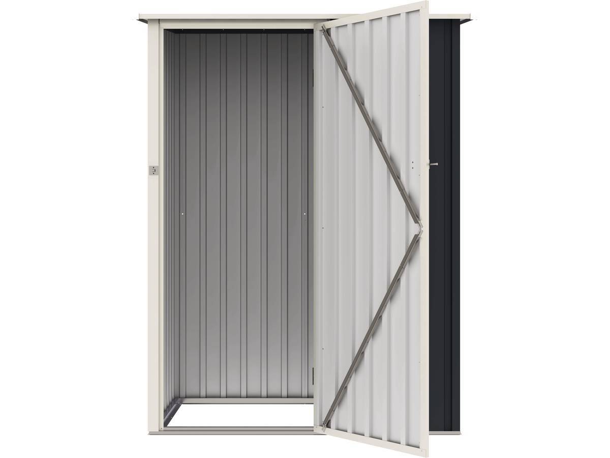 Habitat Et Jardin - Abris De Jardin Métal "vega Ii"- 1.35 M² -gris -habitat Et Jardin - Imagen 3