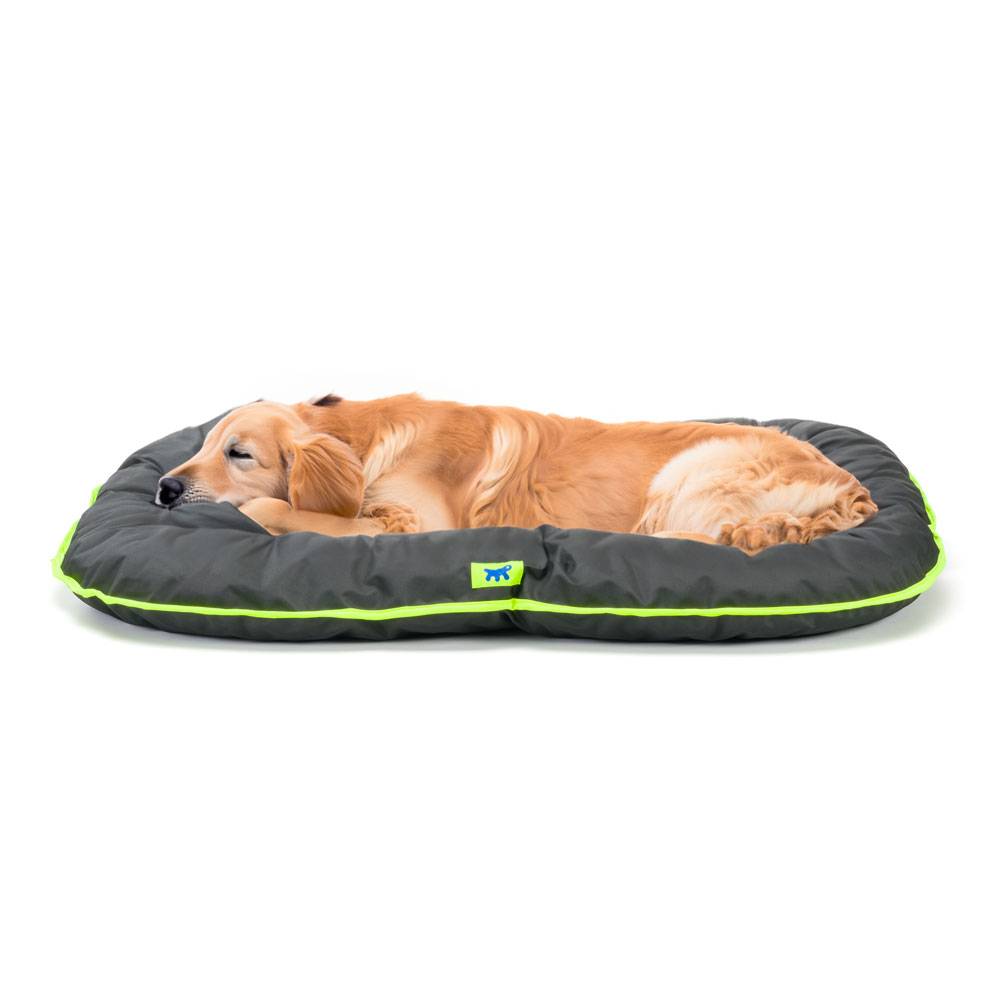 Ferplast - Ferplast Panier Chien Coussin Chien Grande Taille Tissu anti-rayures Lavable à 30°C.Matelas pour chien imperméable 100 x 70 x 12 cm.Noir - Imagen 4