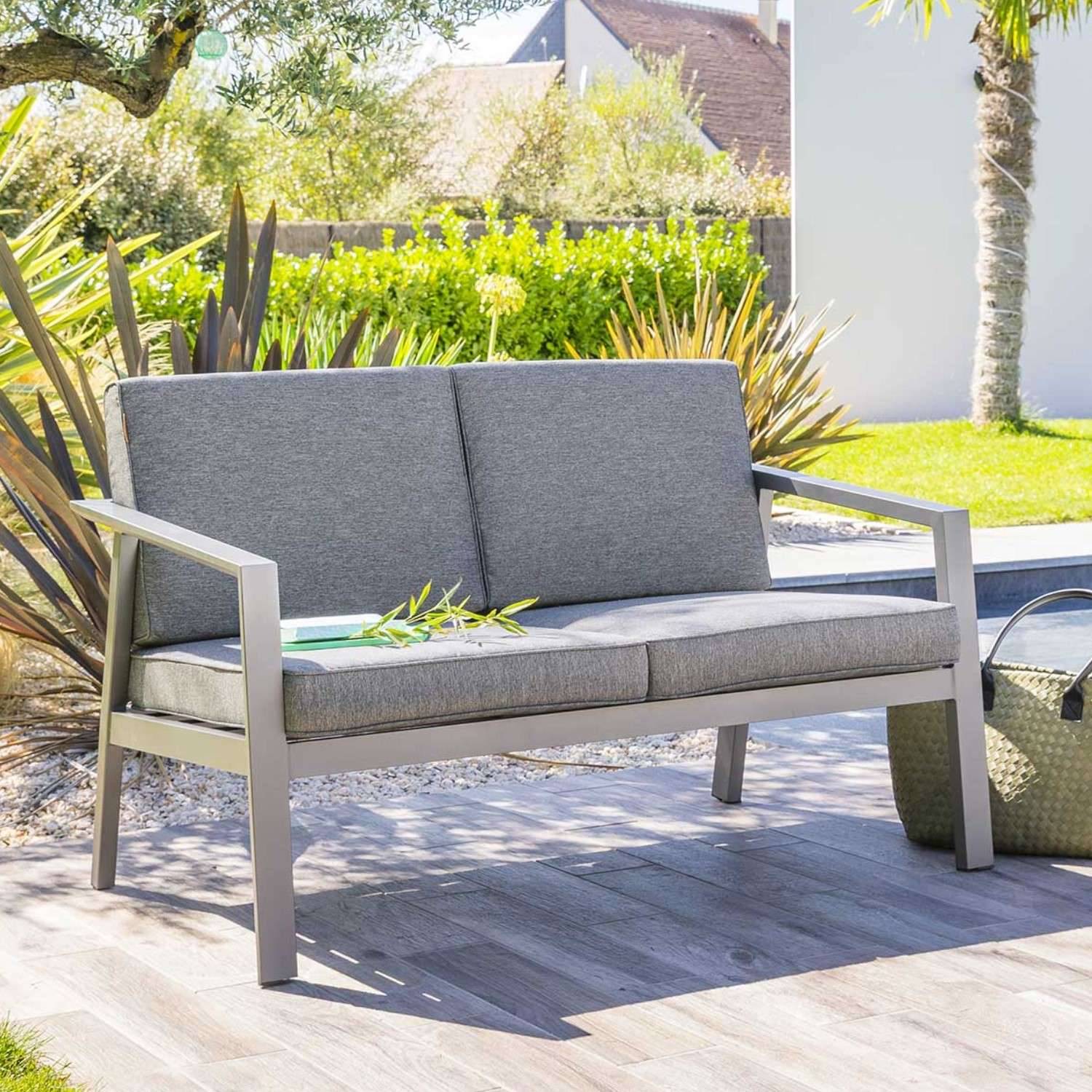 Hesperide - Canapé de jardin en aluminium Pavane - Hespéride - Imagen 2