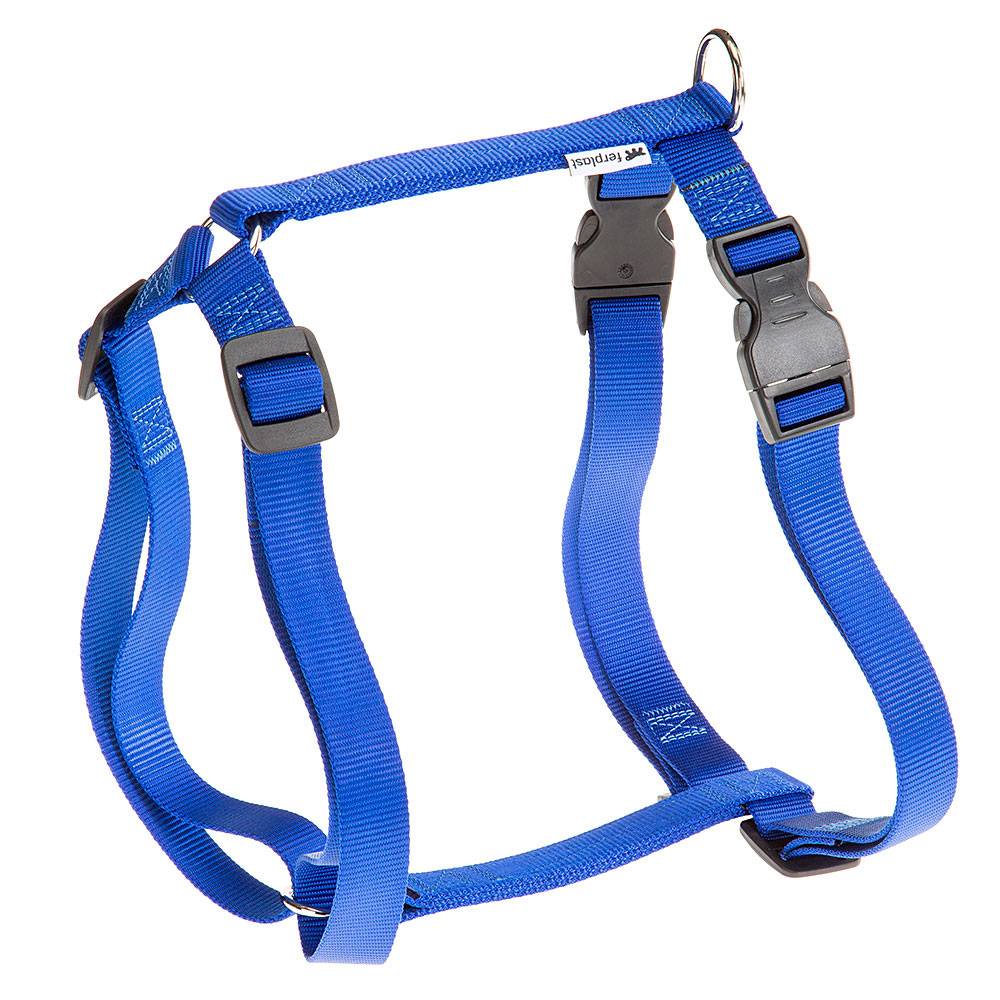 Ferplast - Ferplast Harnais Chien Grande Taille CHAMPION XXL, Harnais pour Chien Ajustable en 3 Points, Facile à Porter, Poitrine 78-120 cm. Bleu - Imagen 1