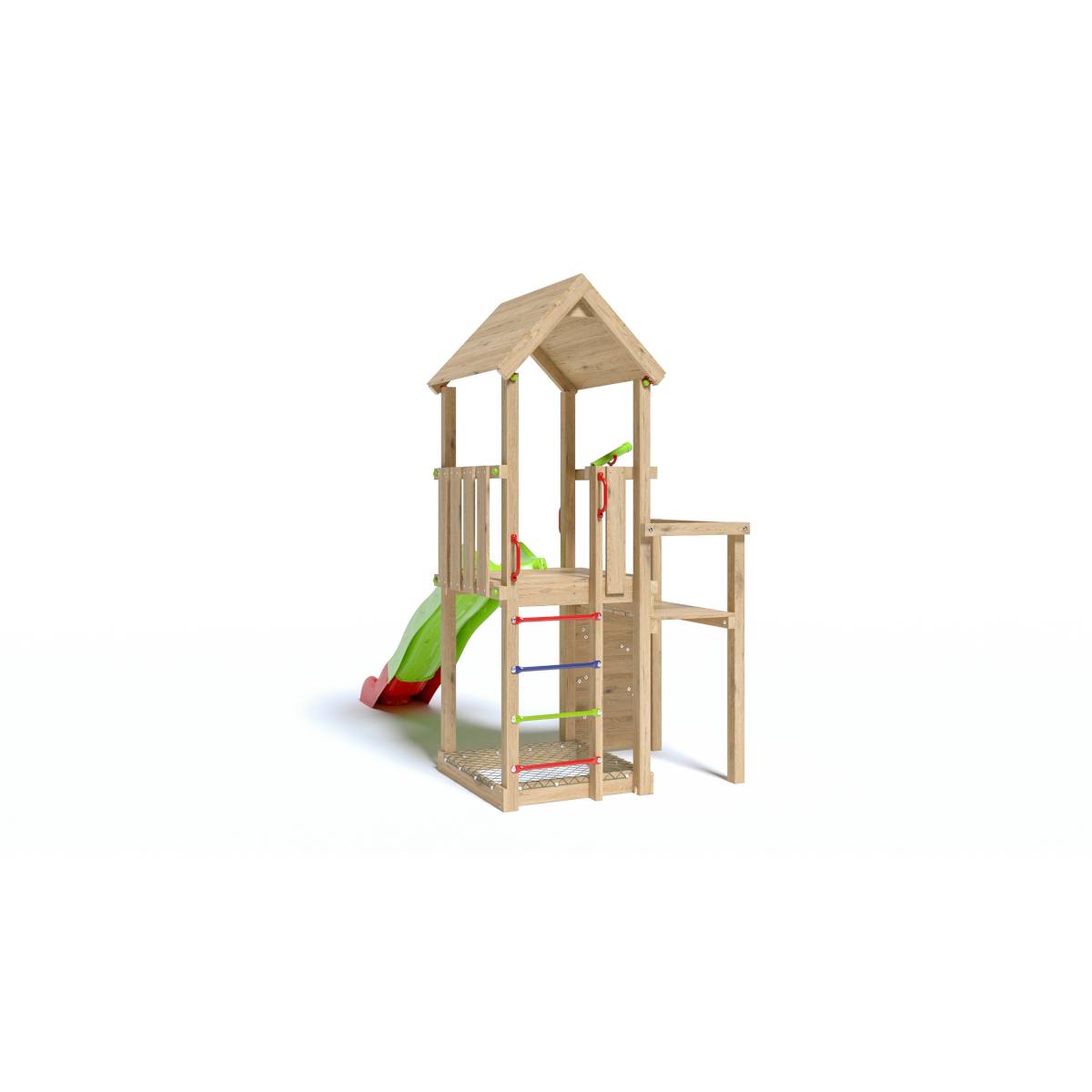 Trigano Jardin - Aire de jeux en bois double plateformes J-24611P1 Trigano Jardin - Imagen 2