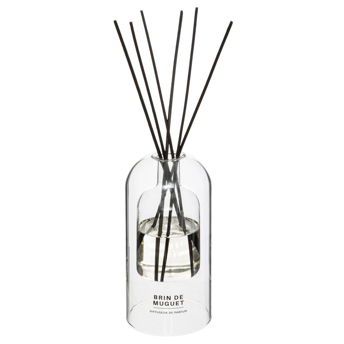 Atmosphera - Diffuseur de parfum Ilan 150ml verre muguet - Atmosphera Créateur d'intérieur - Imagen 1