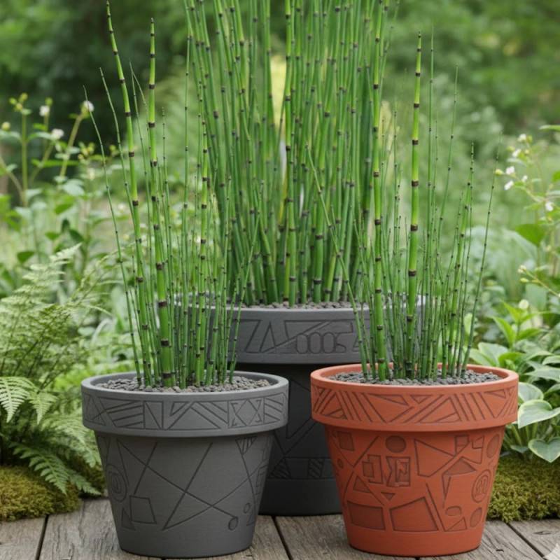 Prêle japonaise - Pot de 3L - 20/40 cm - Imagen 4