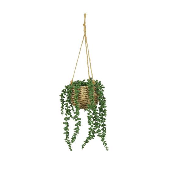 Ligne Deco - Succulente artificielle suspension 60cm - Image 1