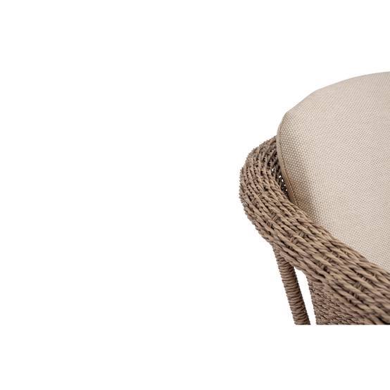 Autre - Fauteuils de jardin tressés et hydrofuges beiges (lot de 2) - AVEA - Image 8