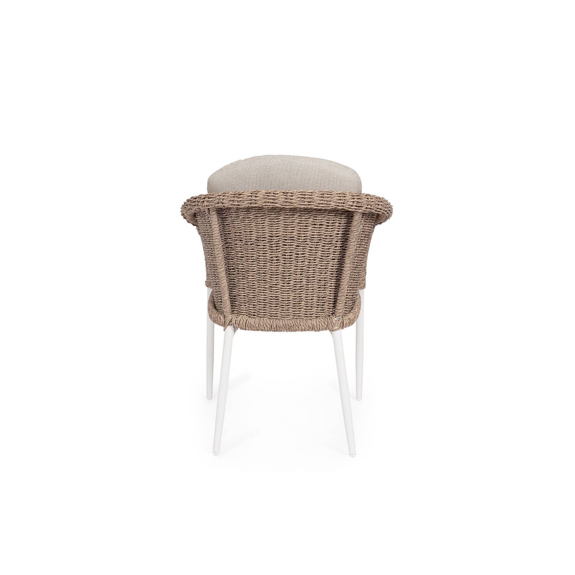 Autre - Fauteuils de jardin tressés et hydrofuges beiges (lot de 2) - AVEA - Image 6