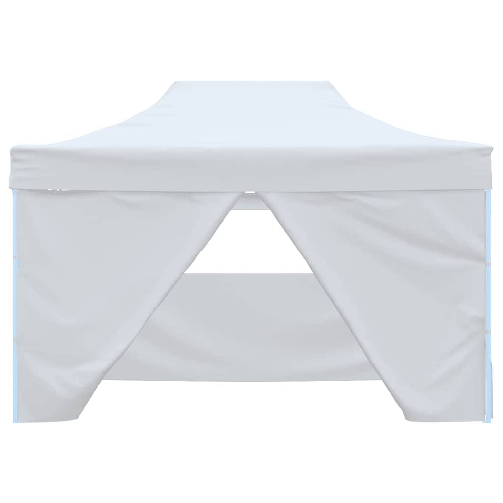 Pergola acier blanc 280 x 410 x 315 cm - Prolenta premium p3111.0 - Image 4