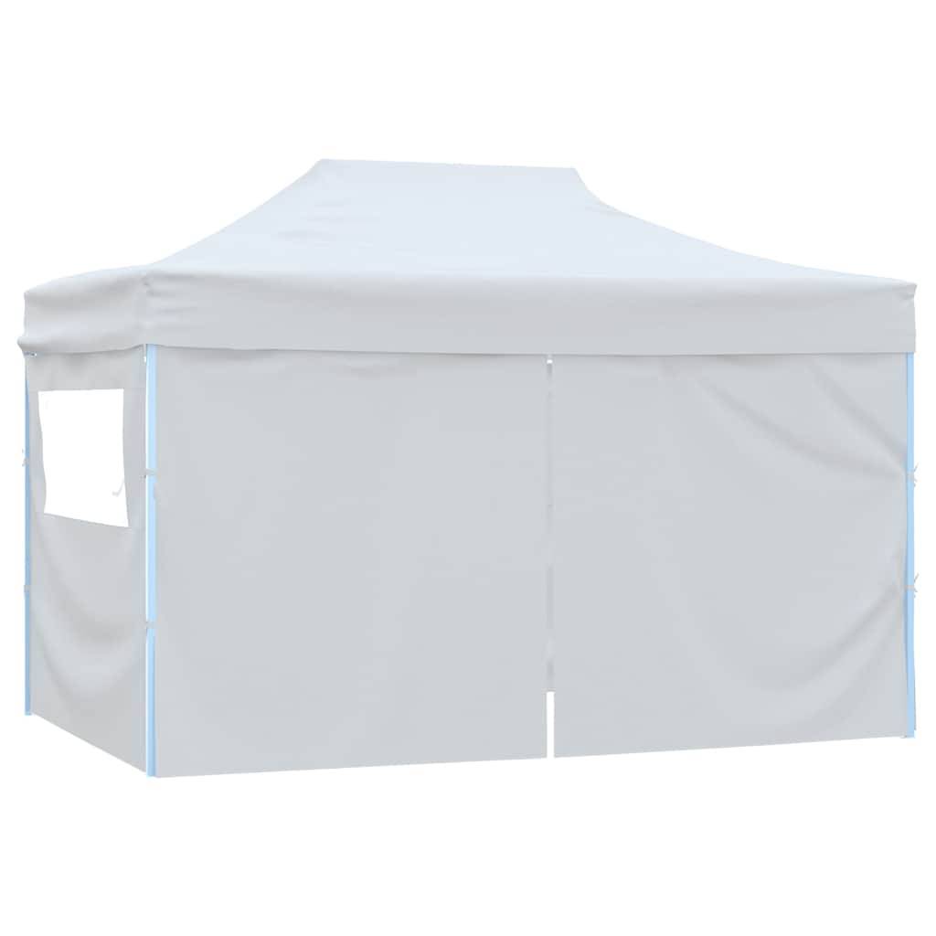 Pergola acier blanc 280 x 410 x 315 cm - Prolenta premium p3111.0 - Image 5