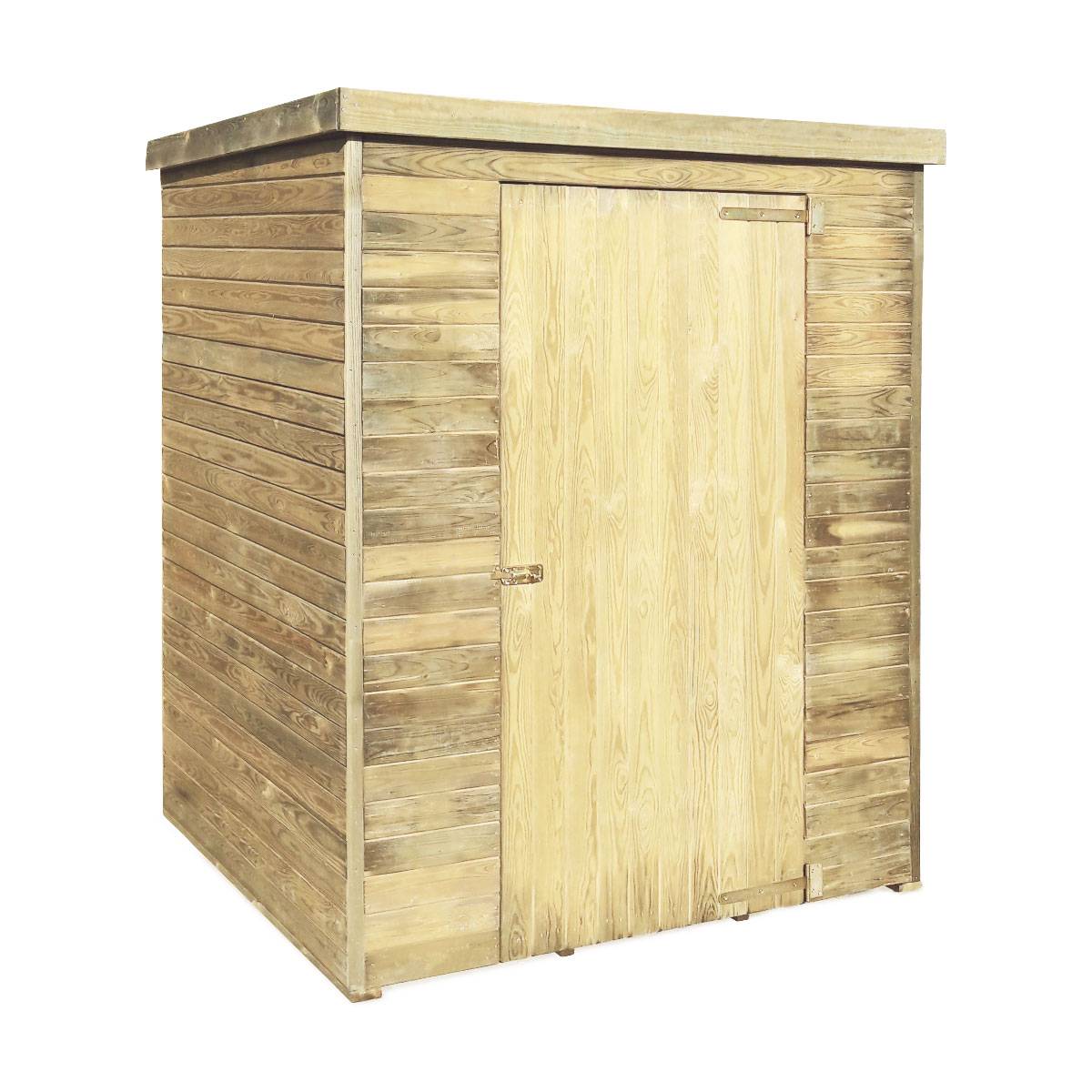 Abri de jardin en bois Mona 1.95 m² - Cémonjardin - Imagen 1
