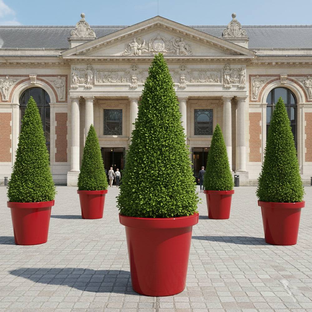Pot de fleurs 420l delight - plast'up rotomoulage - Image 4