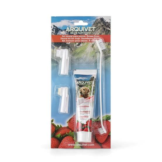 IntiMeg - Ensemble de brosses à dents pour chien Saveur menthe IntiMeg - Image 3