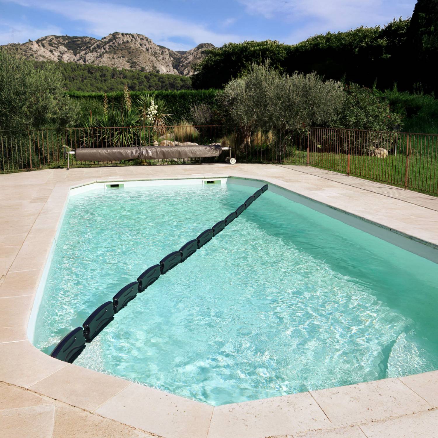 Linxor - Lot de 6 flotteurs d'hivernage lestés pour piscine avec crochets - 50 cm - Noir - Linxor - Imagen 4