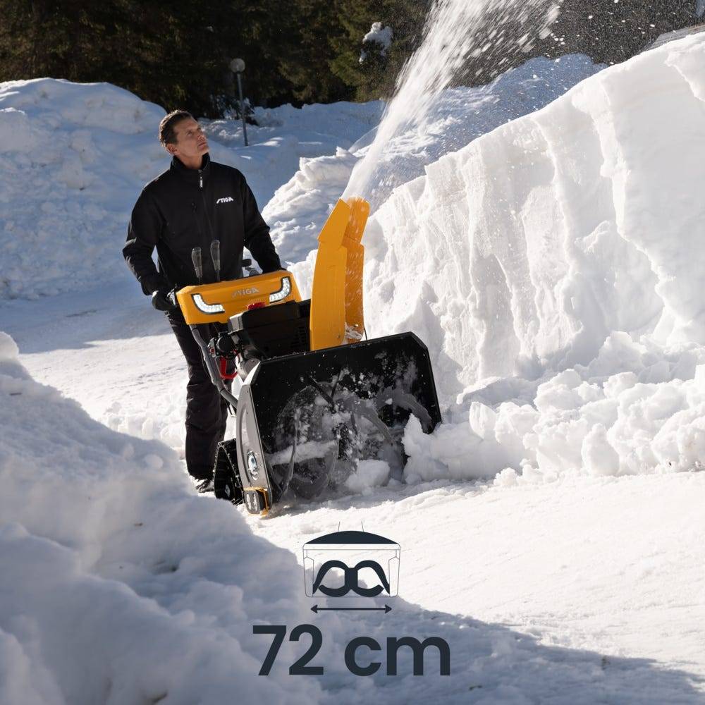 Stiga - Fraise à neige ST 6272 P TRAC, moteur essence, largeur 72cm - STIGA - Image 3