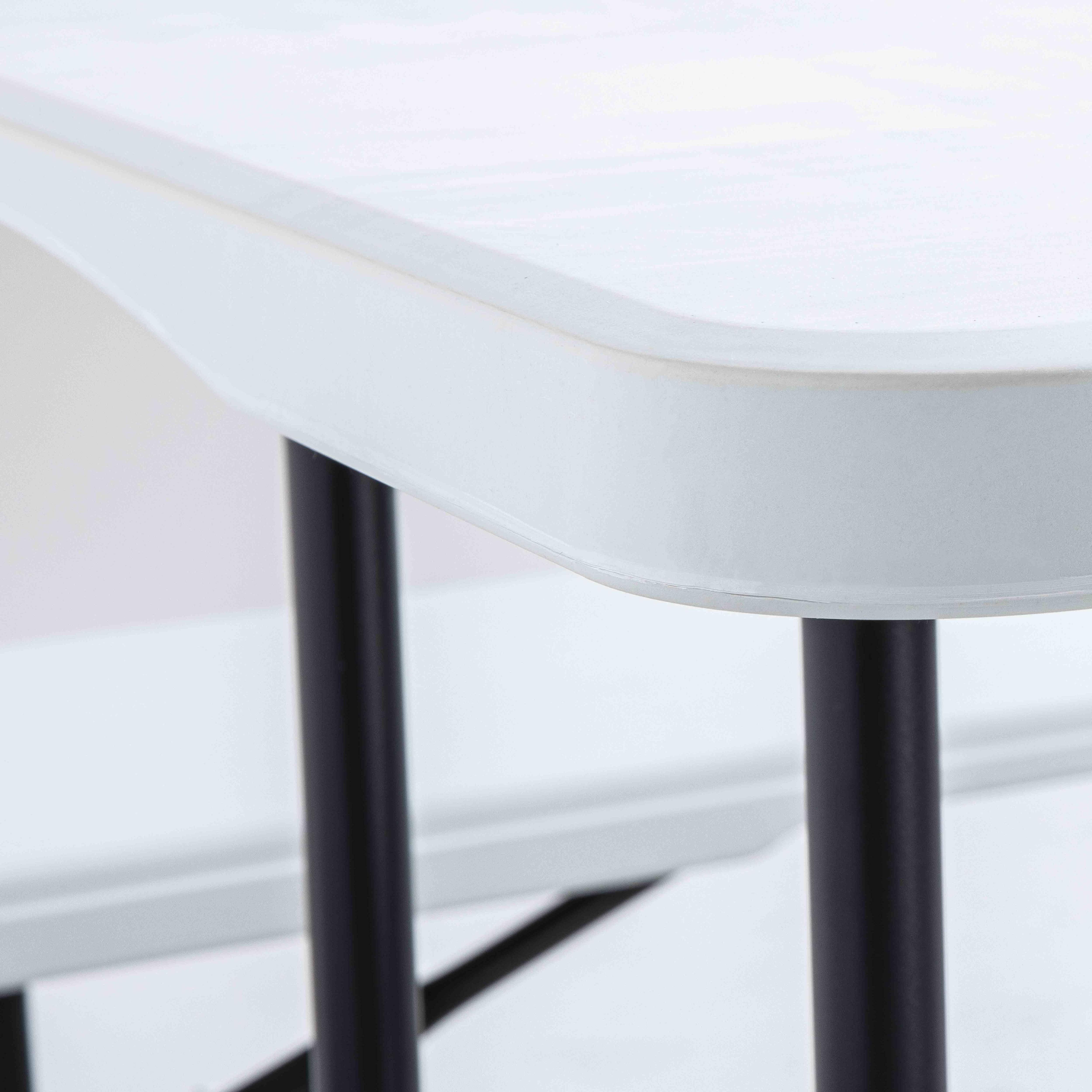 Oviala - Table pliante 180 cm blanche en PEHD - 8 places Rekkem - Oviala - Imagen 5