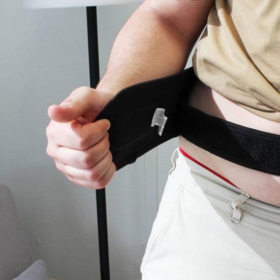 Ceinture Lombaire Magnétique - 15 Aimants de 1000 Gauss - Anti Douleurs - Taille Unique Réglable - Image 9