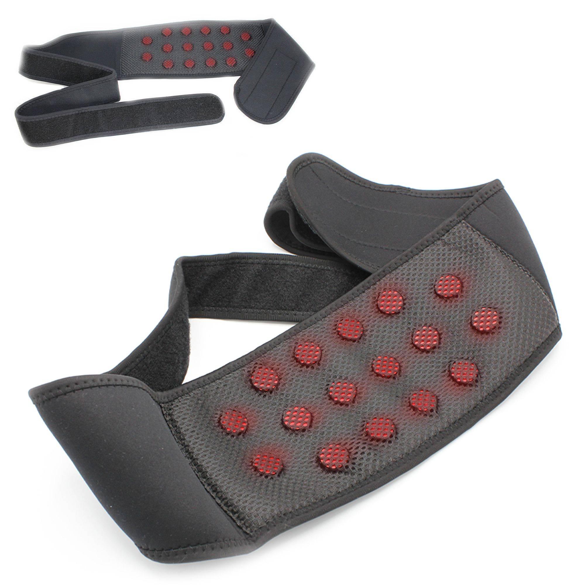 Ceinture Lombaire Magnétique - 15 Aimants de 1000 Gauss - Anti Douleurs - Taille Unique Réglable - Image 1