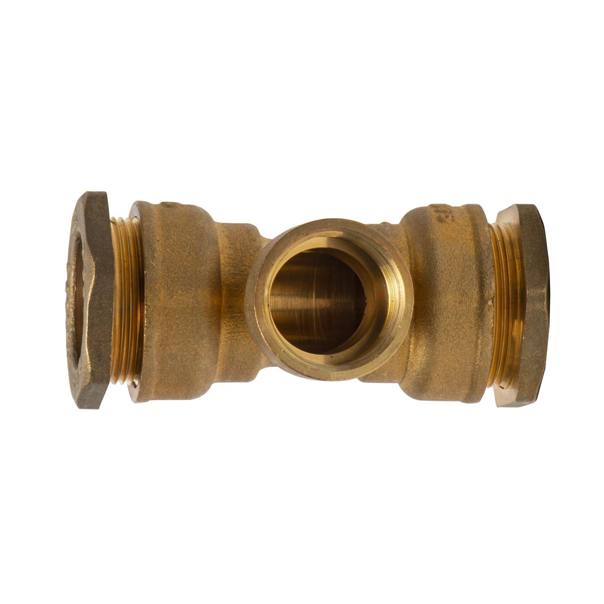 Raccord té femelle d25 3/4" laiton - Image 3