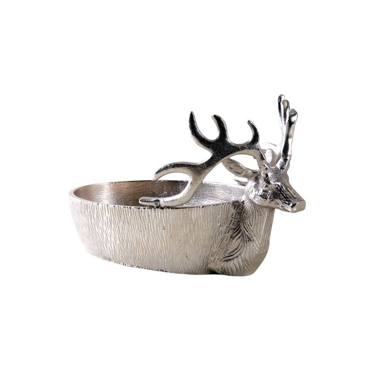 Aubry Gaspard - Corbeille cerf en aluminium