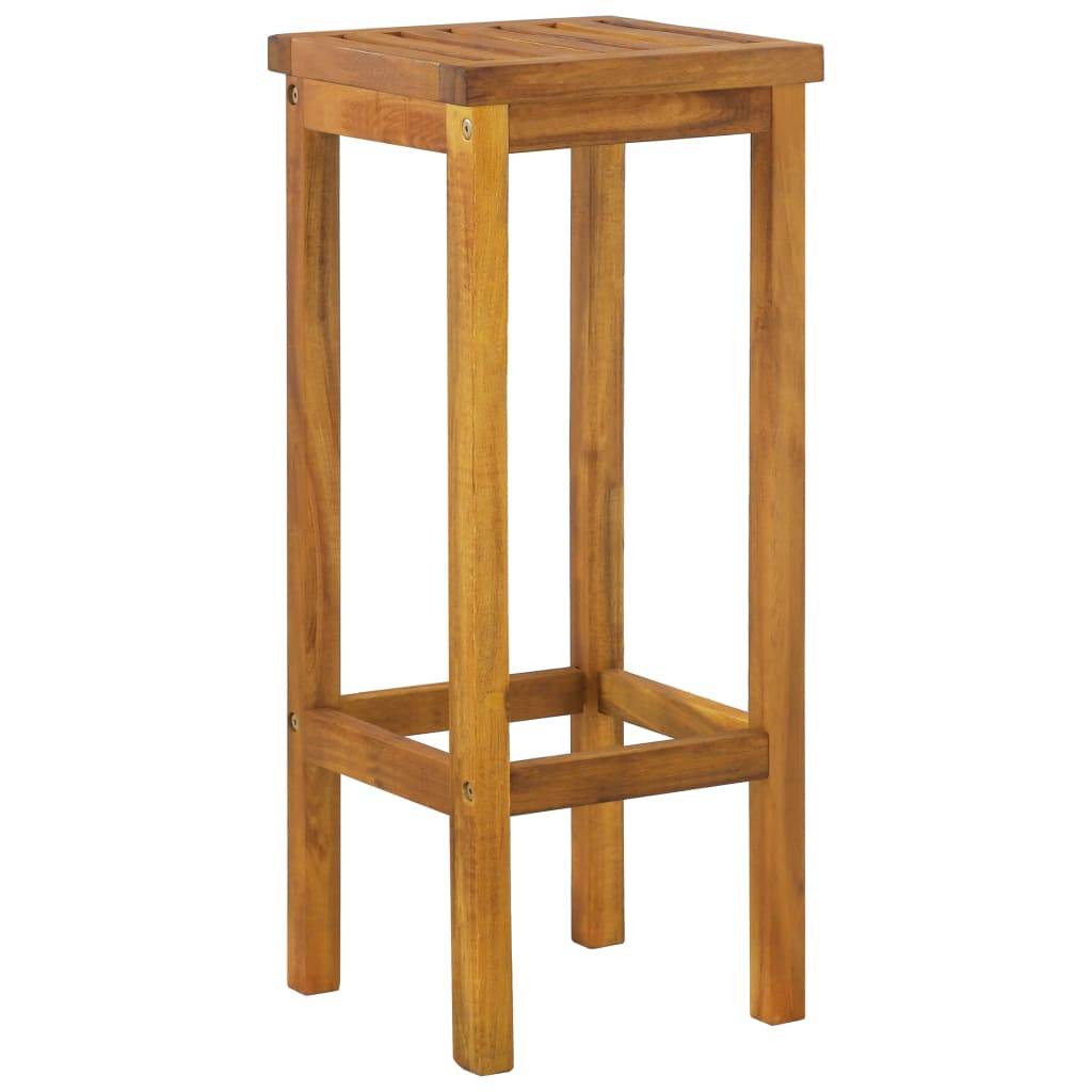 Vidaxl - Ensemble de bar de jardin 5 pcs bois d'acacia solide vidaXL 3154385 - Image 7